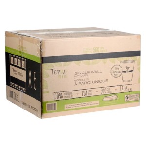 Compost Single Wall Cup 12oz